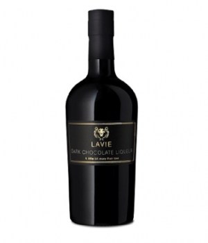 Dark chocolate liqueur